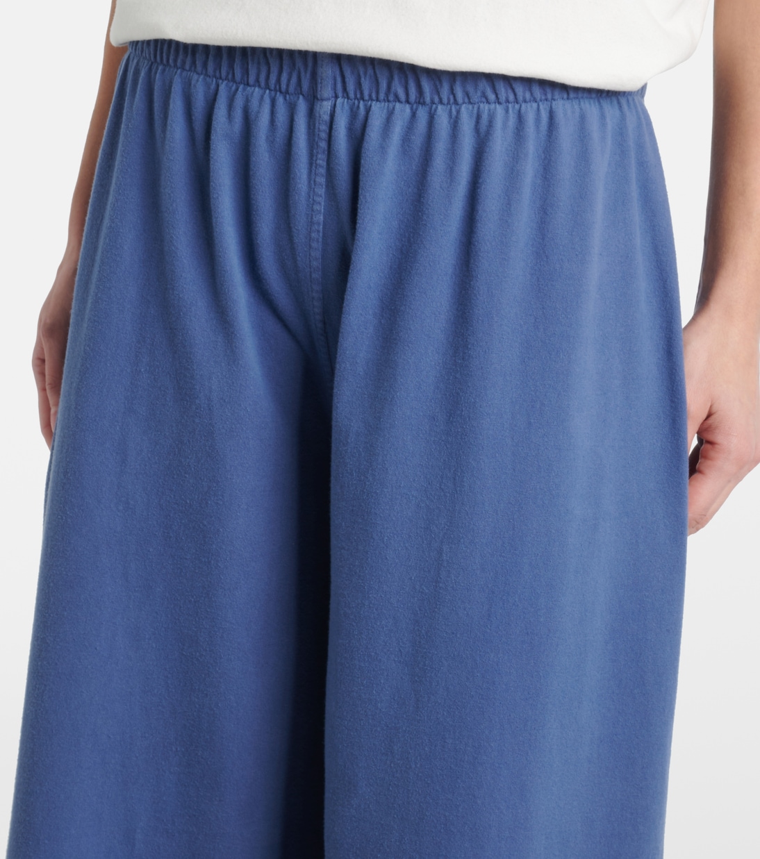 Ukira mid-rise cotton wide-leg pants | The Row