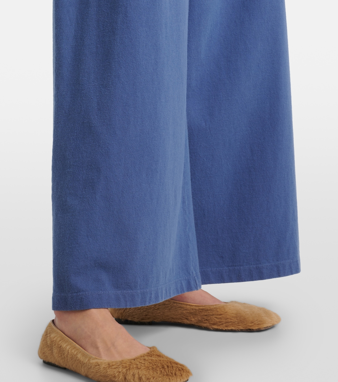 Ukira mid-rise cotton wide-leg pants | The Row
