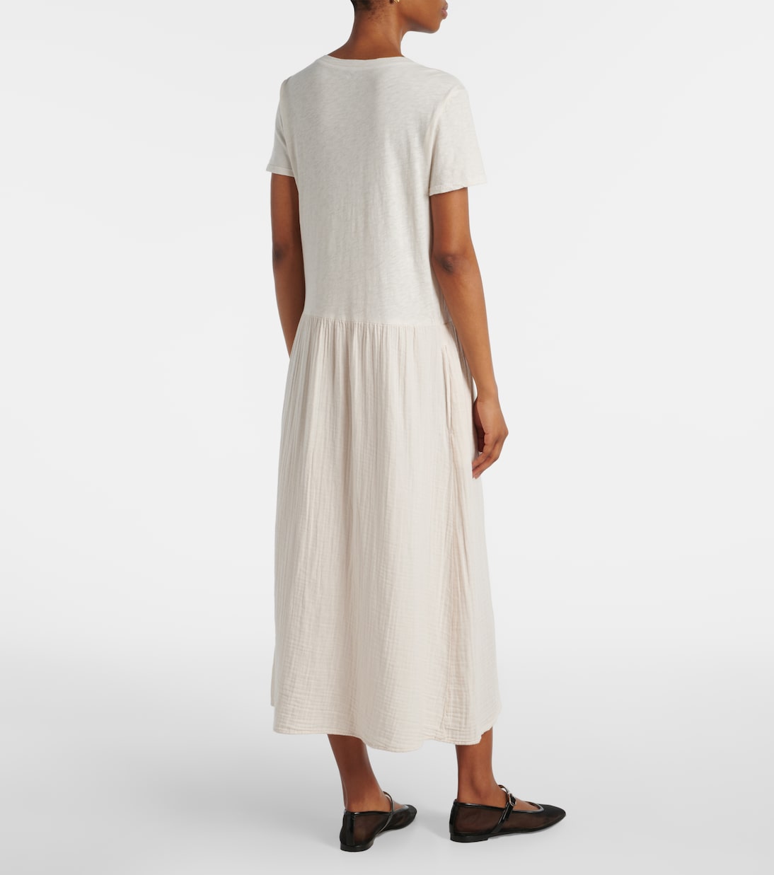 Midikleid aus Baumwolle | Velvet