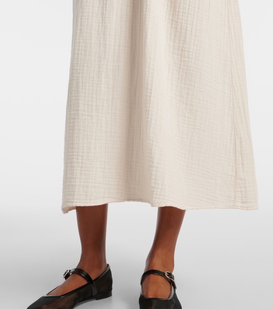 Midikleid aus Baumwolle | Velvet