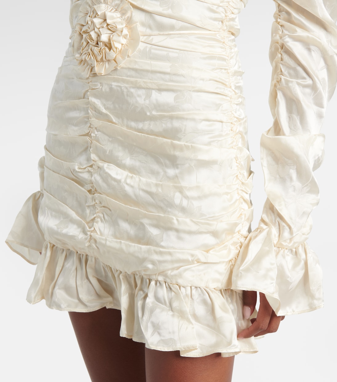 Robe de mariée en satin de soie | Rotate