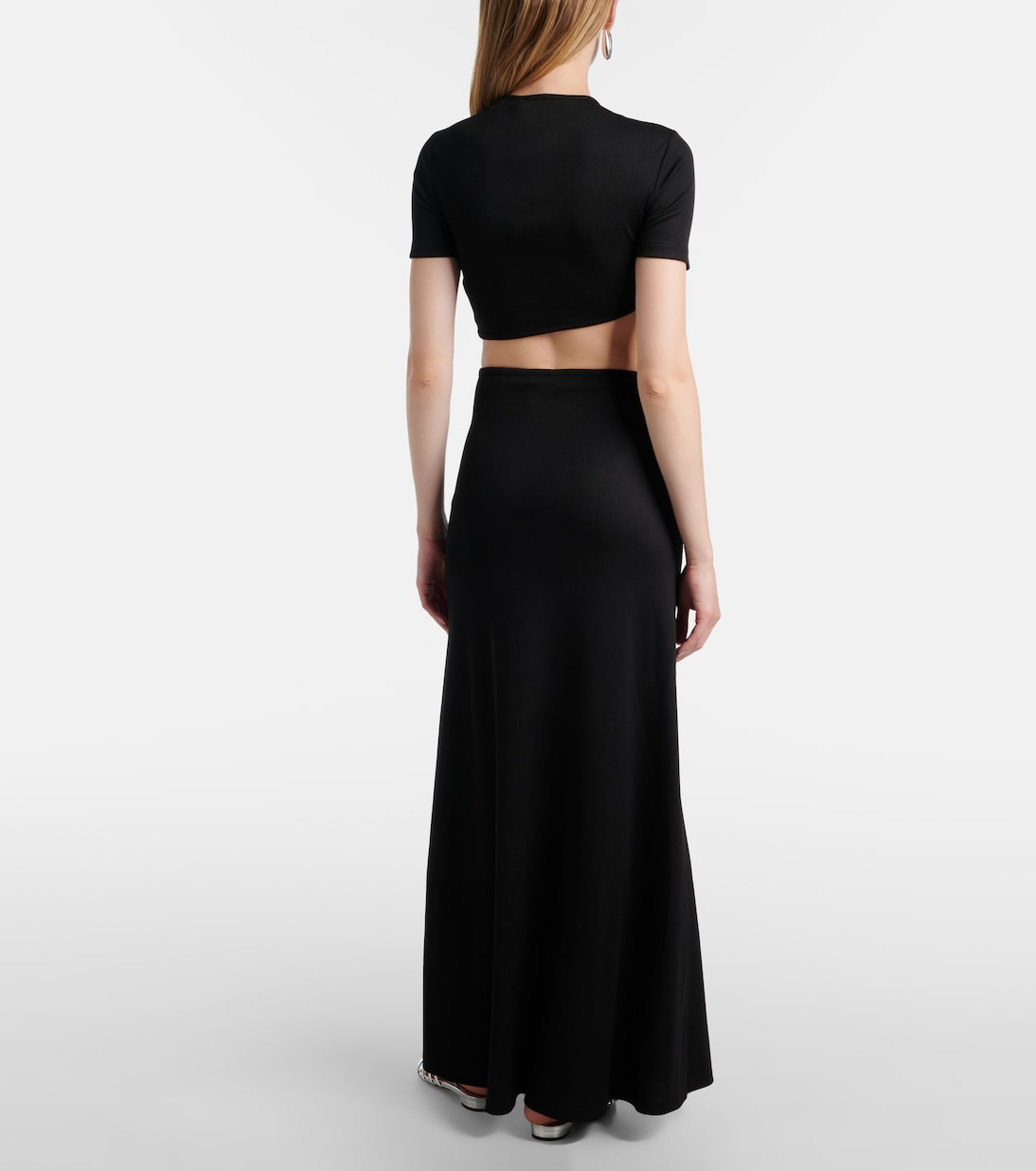 Paisley gathered maxi skirt | Christopher Esber
