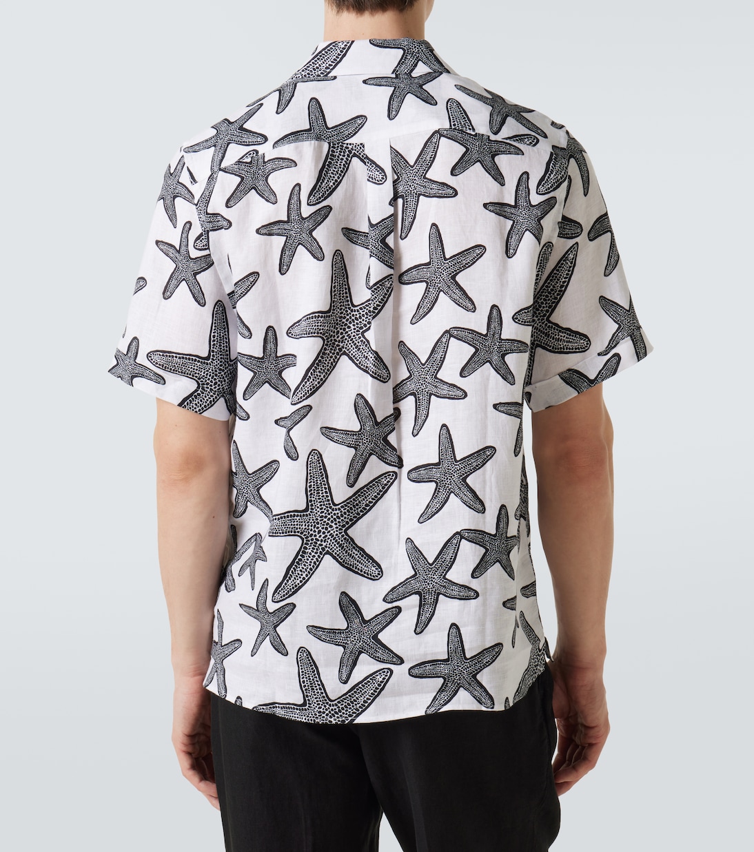 Camicia bowling in lino con stampa | Vilebrequin