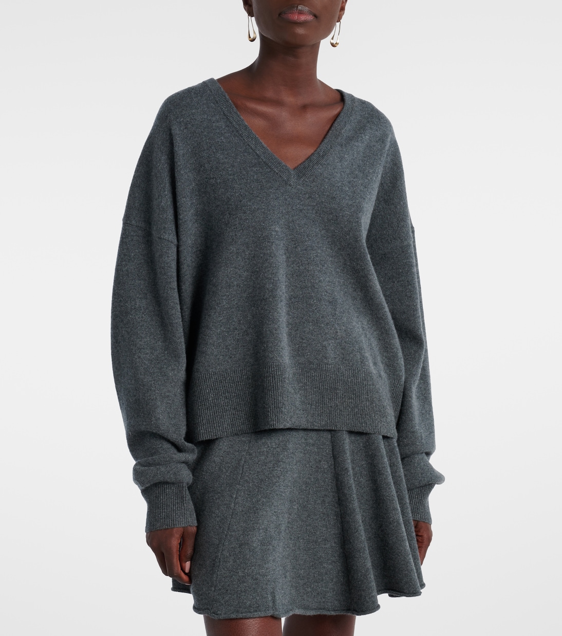 Jersey N°224 Clash en mezcla de cachemir | Extreme Cashmere