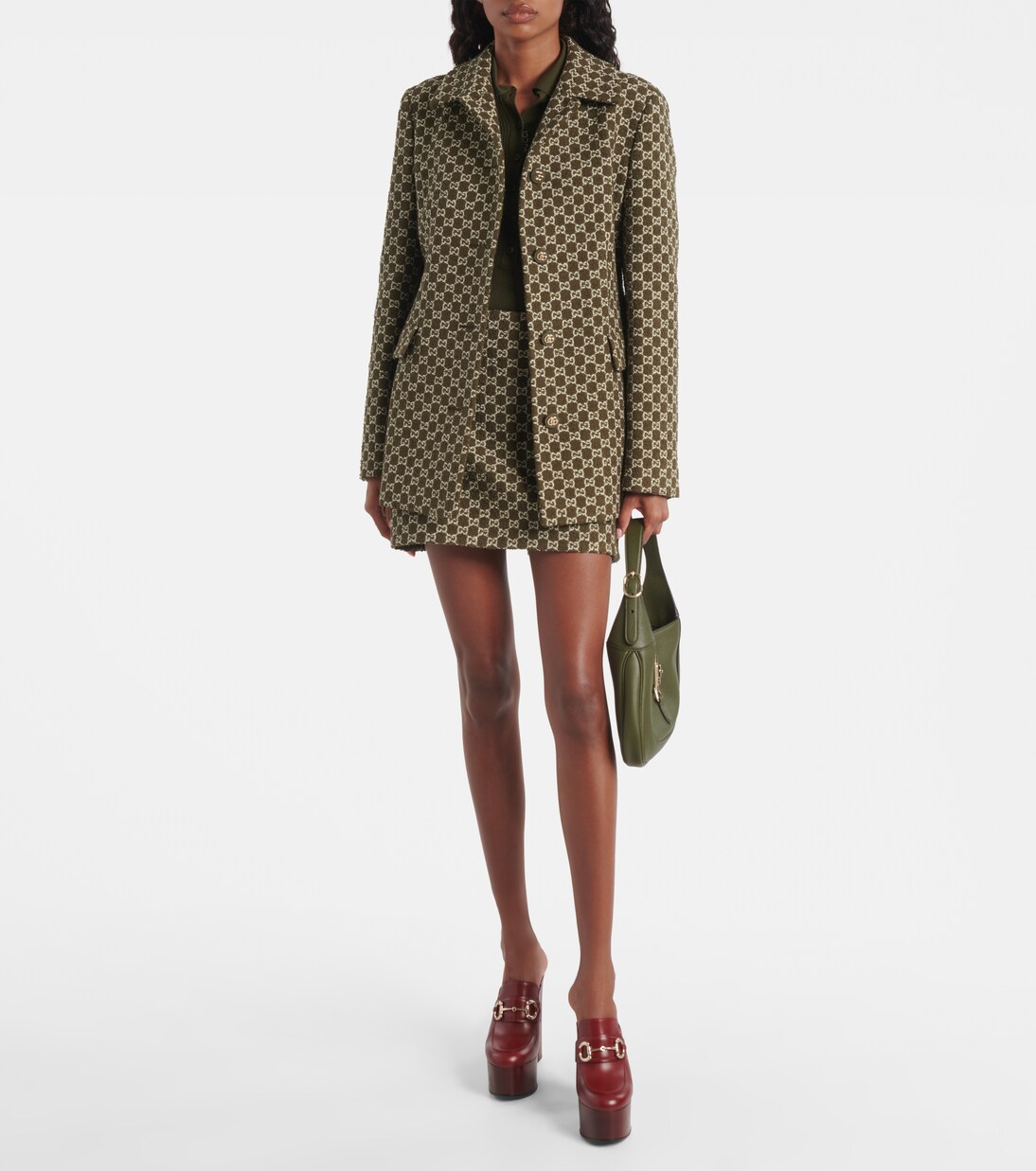 GG tweed blazer | Gucci