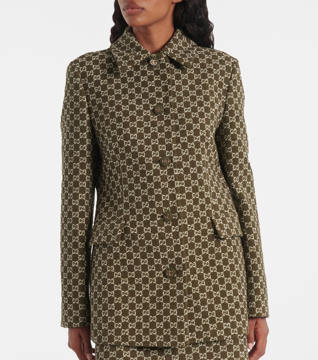 GG tweed blazer | Gucci