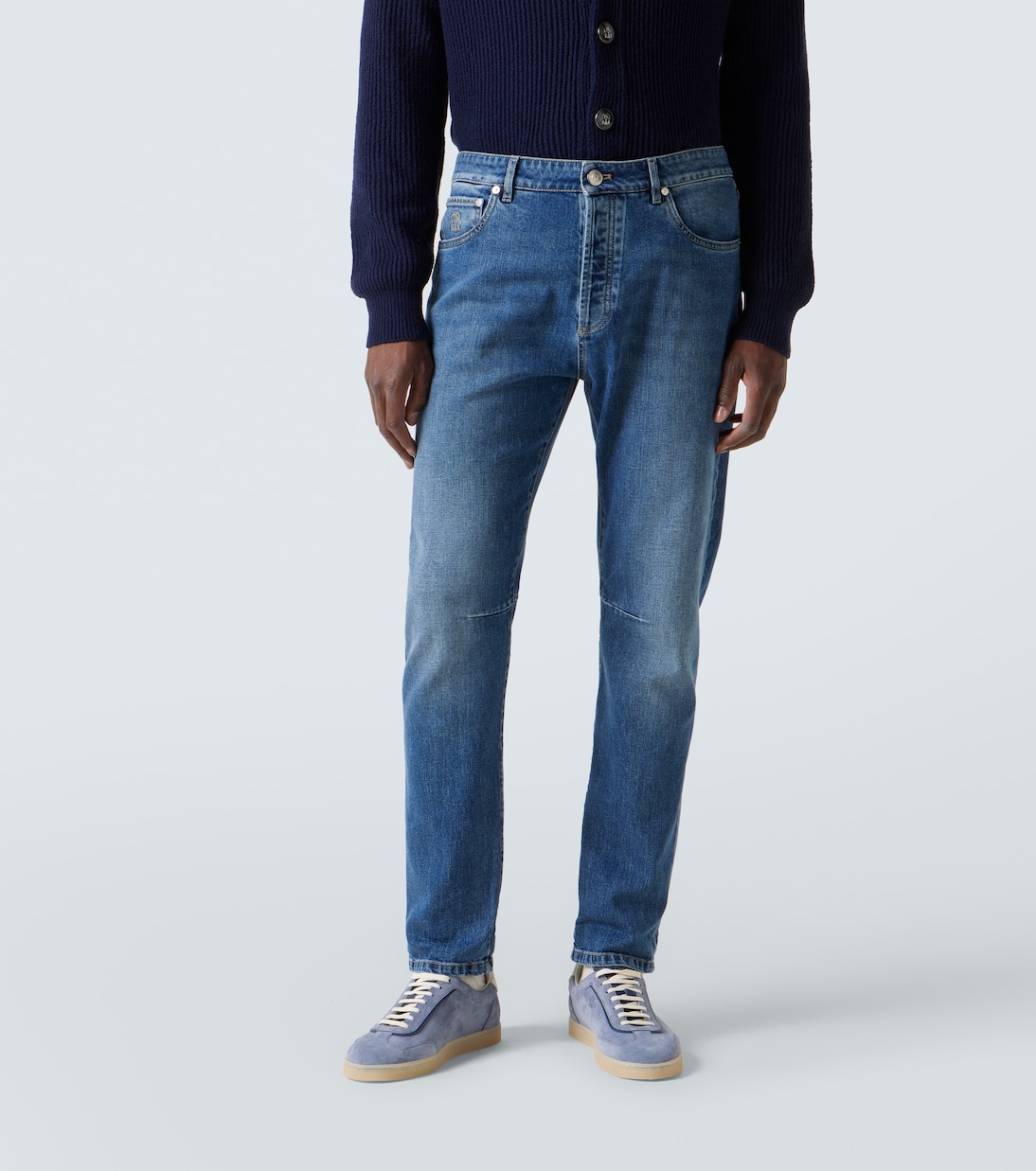 Mid-Rise Slim Jeans | Brunello Cucinelli