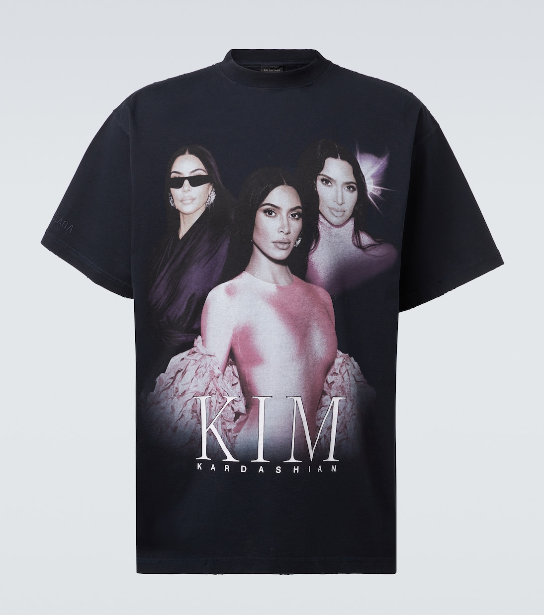 T-shirt oversize Kim K in cotone | Balenciaga