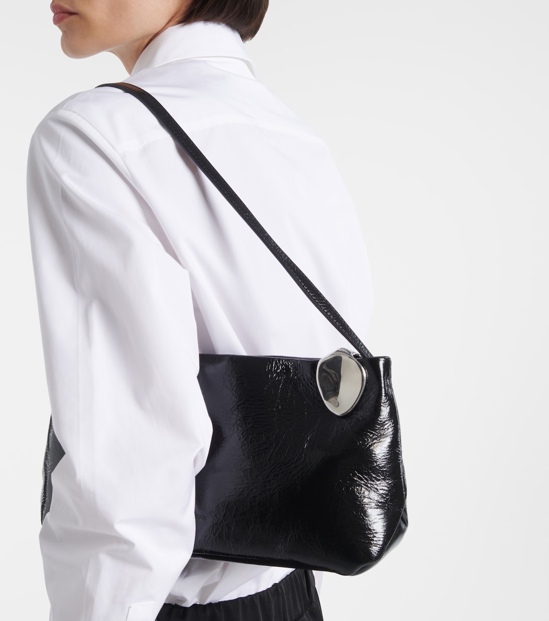 Sac Jewel Zip en cuir | Jil Sander