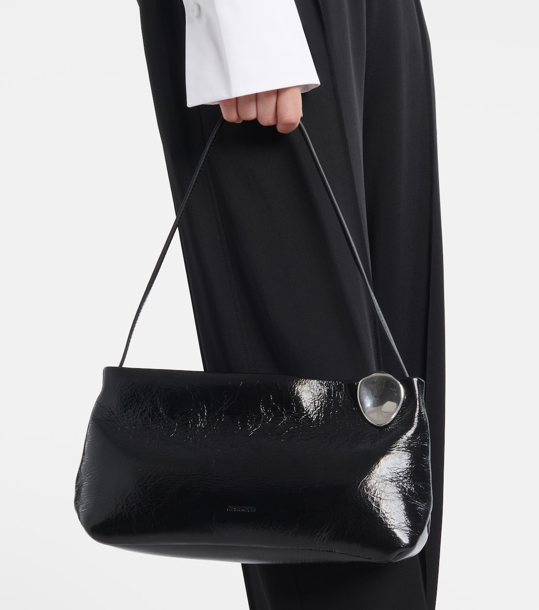 Sac Jewel Zip en cuir | Jil Sander