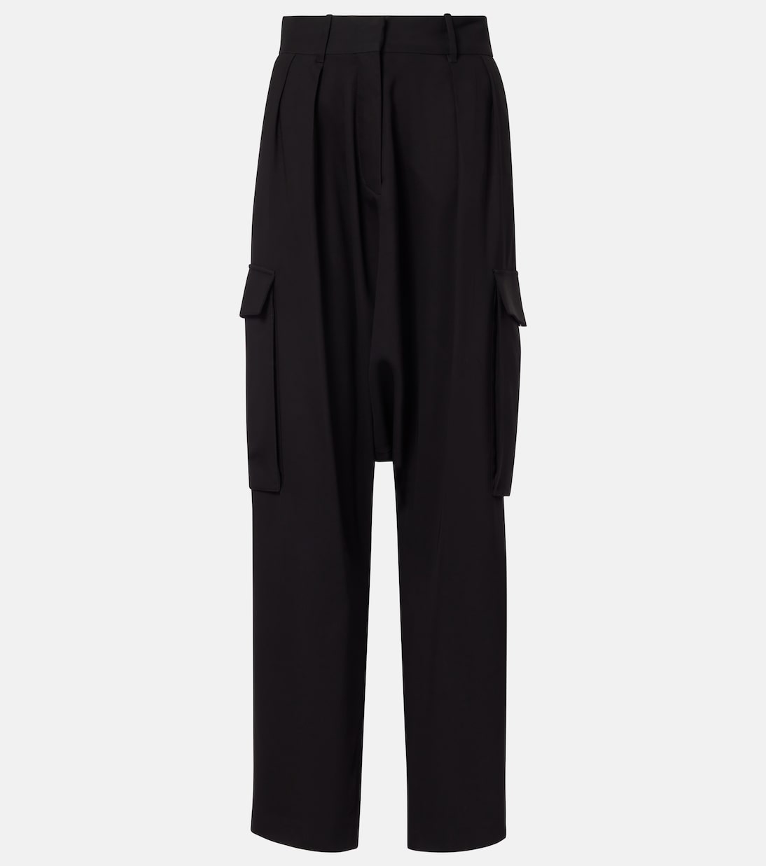 Draped mid-rise cargo pants | Loewe