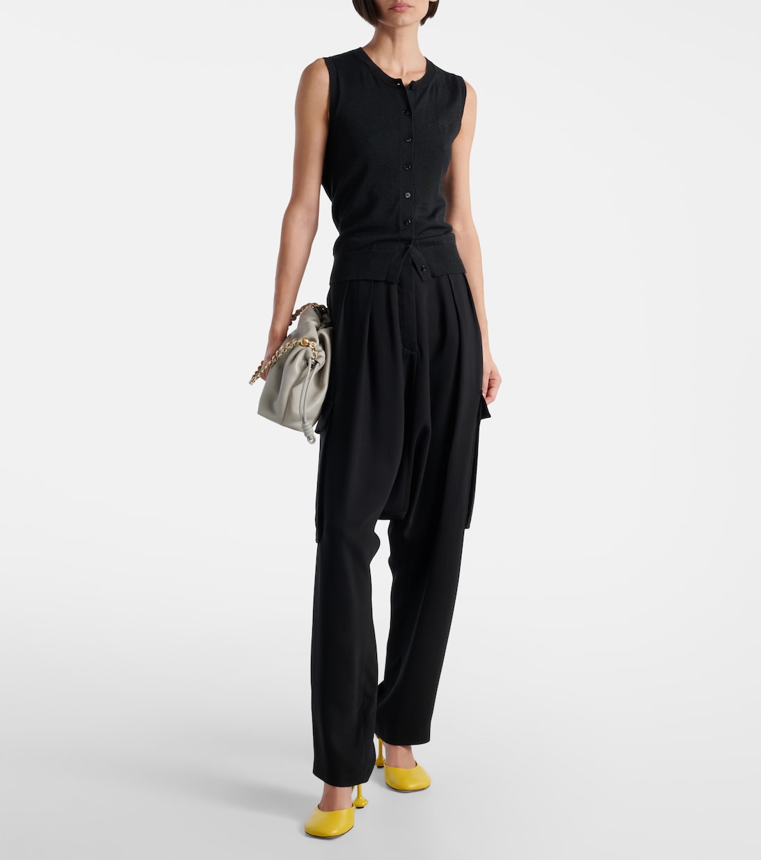 Draped mid-rise cargo pants | Loewe