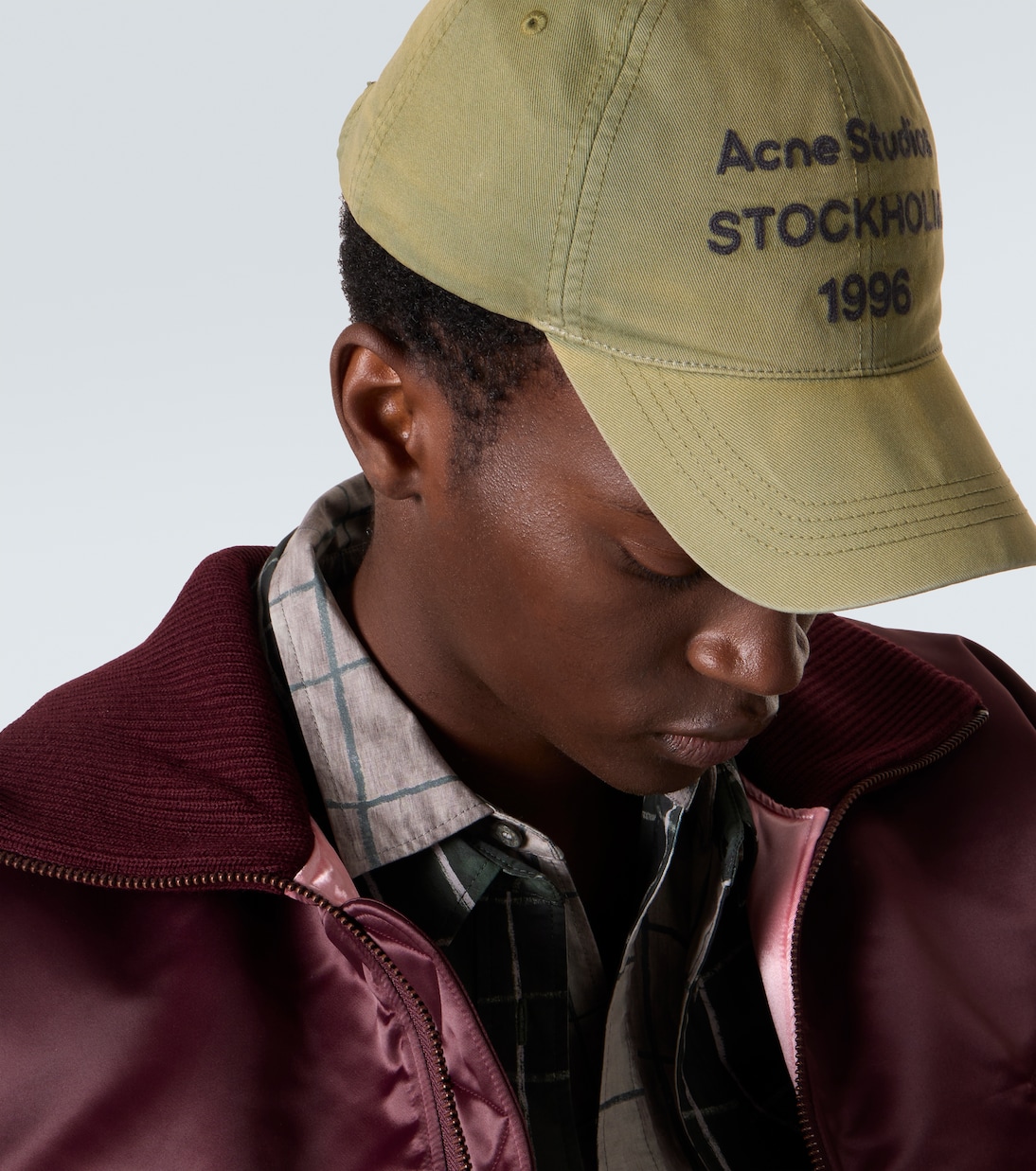 Logo cotton twill baseball cap | Acne Studios