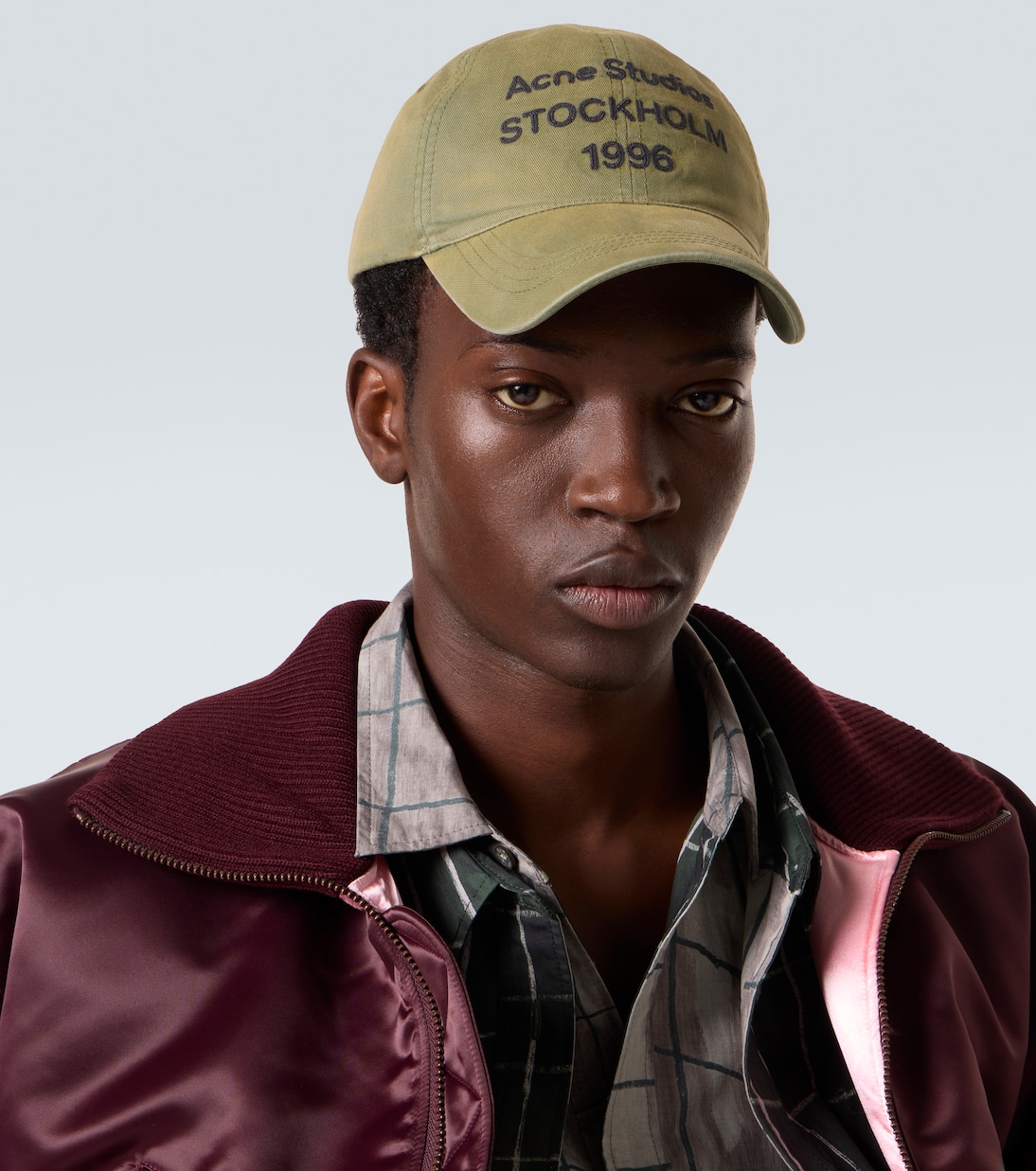 Logo cotton twill baseball cap | Acne Studios
