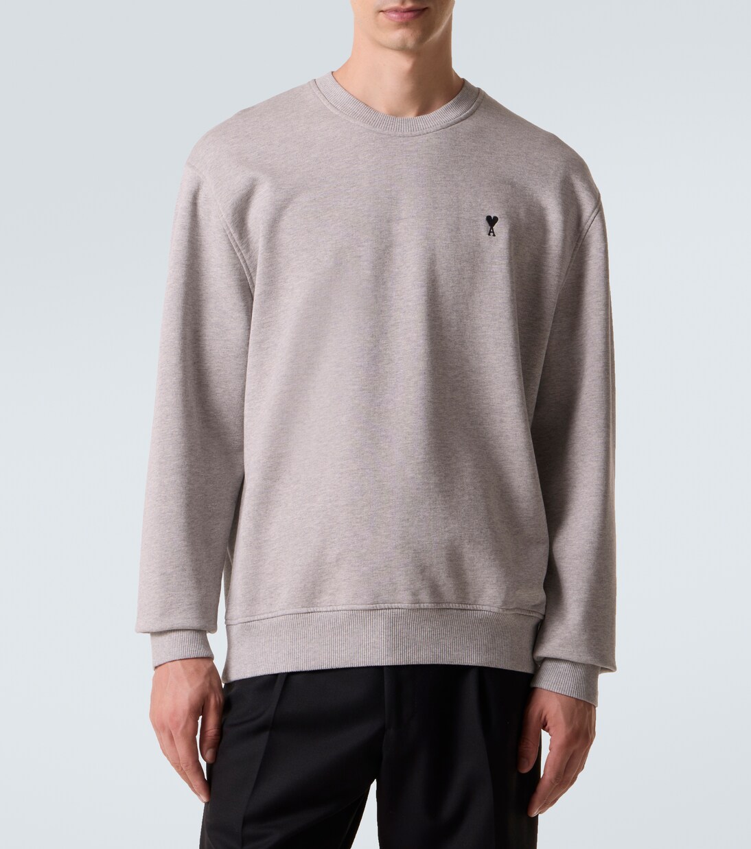 Ami de Cœur cotton fleece sweatshirt | Ami Paris