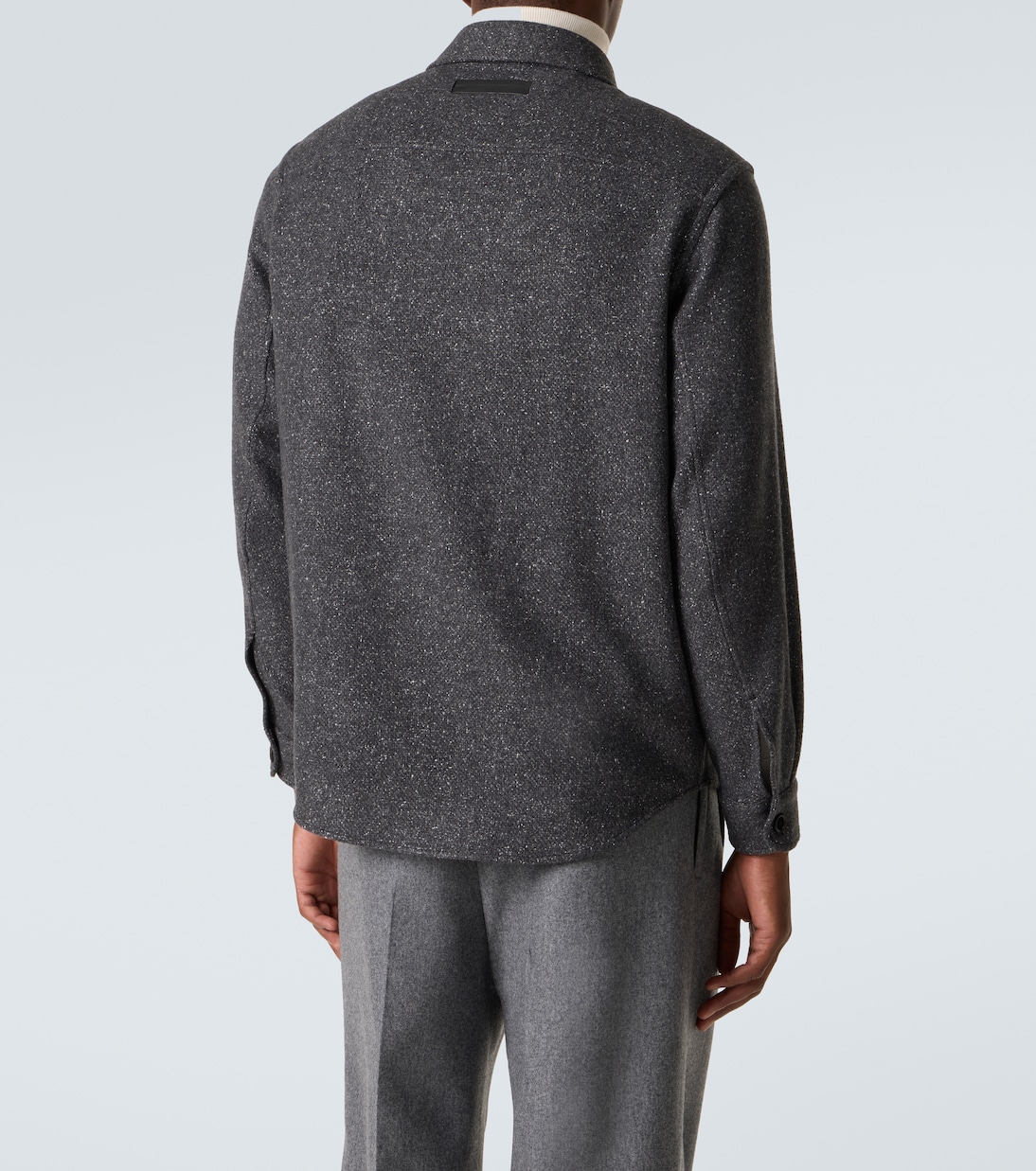 Hemdjacke aus Kaschmir und Seide | Zegna