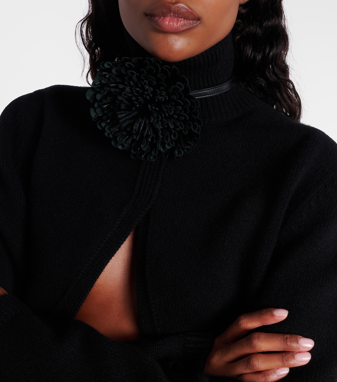 Leather choker  | Alaïa
