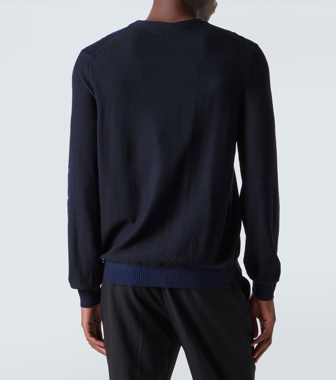 Pullover Skull aus Woll-Jacquard  | McQueen