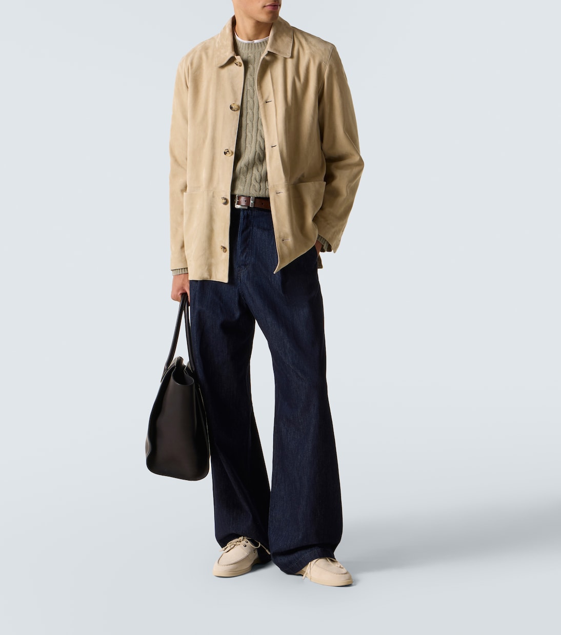 Jersey trenzado Duke Street de cachemir | Arch4