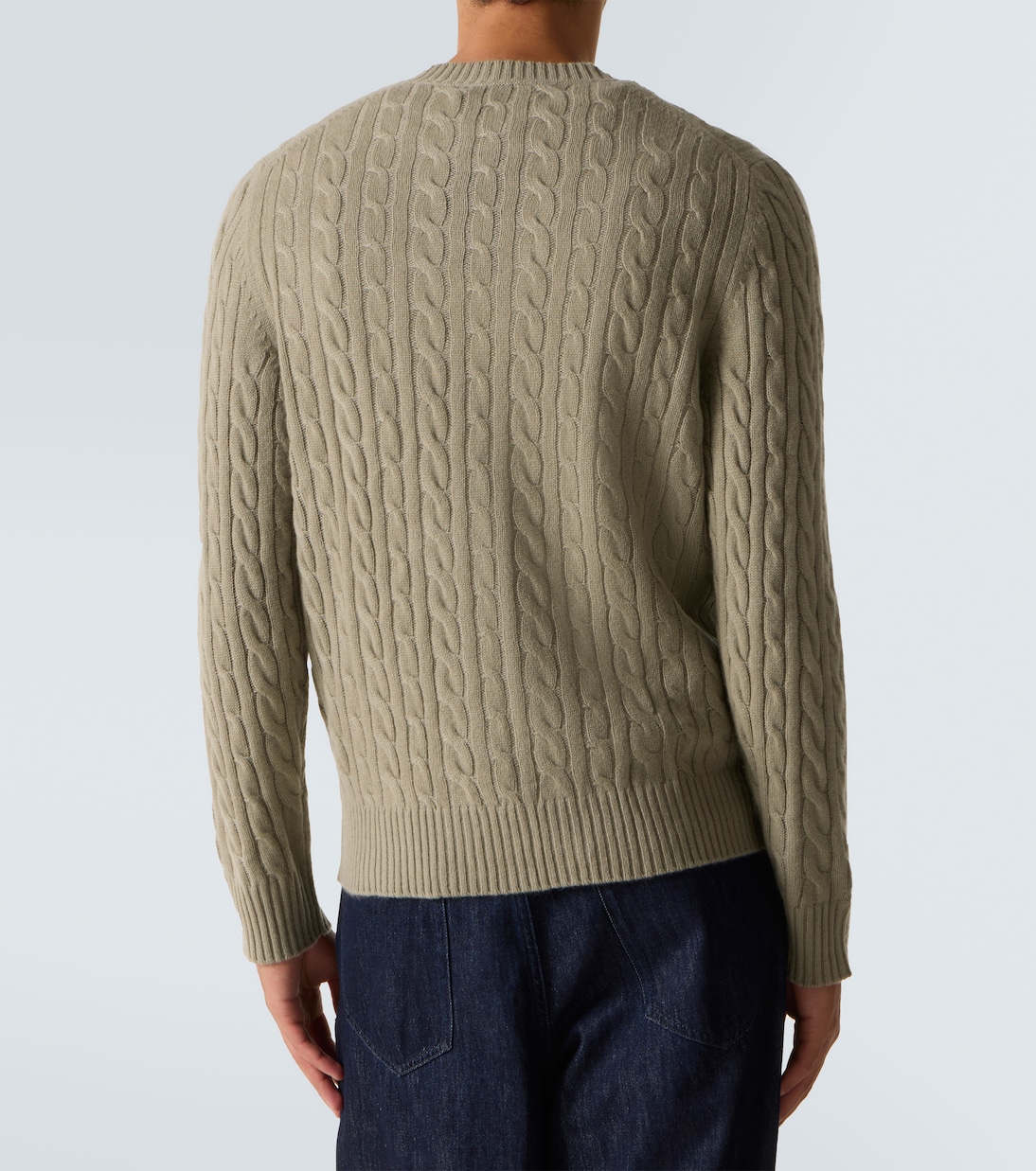 Jersey trenzado Duke Street de cachemir | Arch4