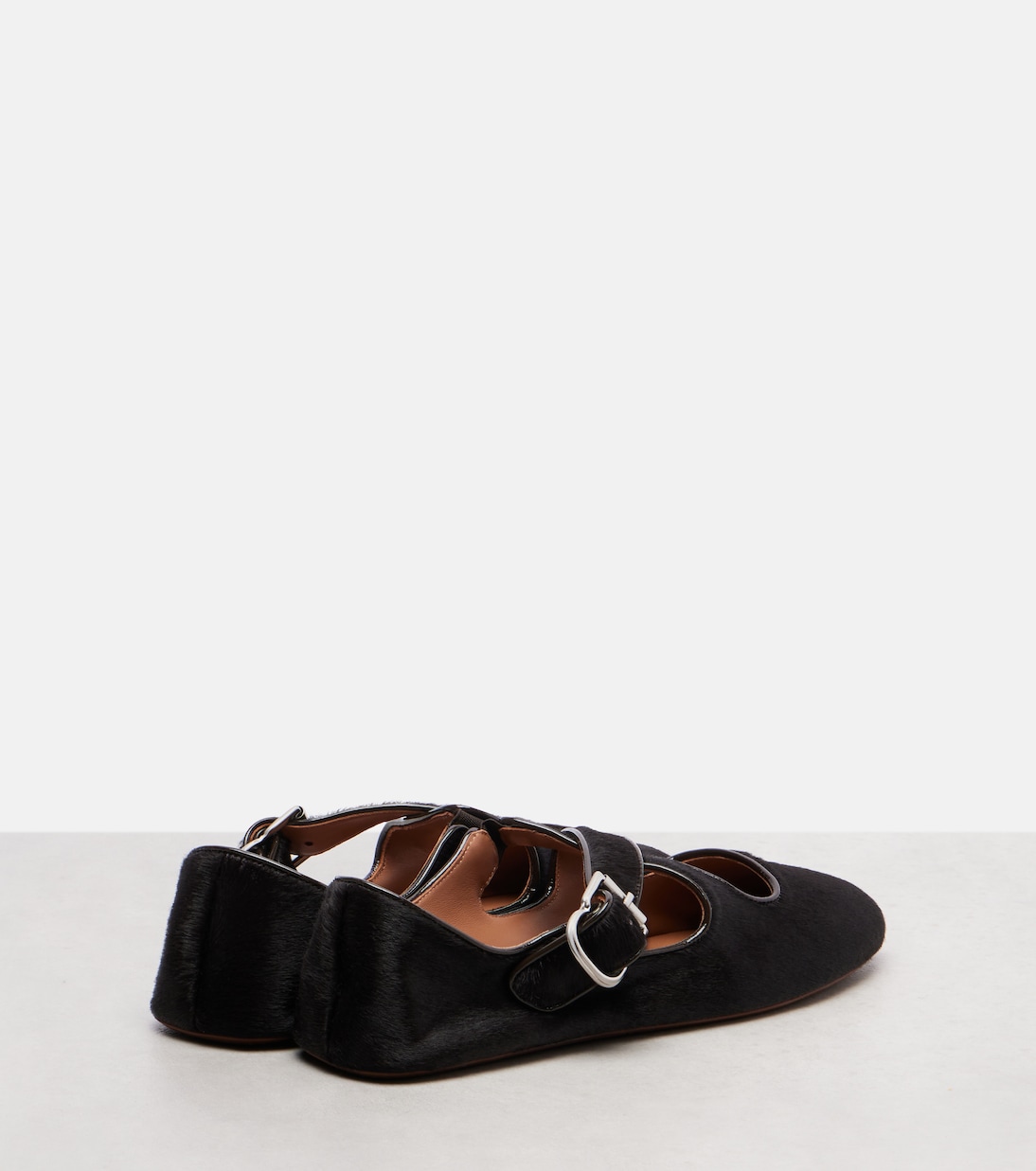 Calf hair ballet flats | Alaïa