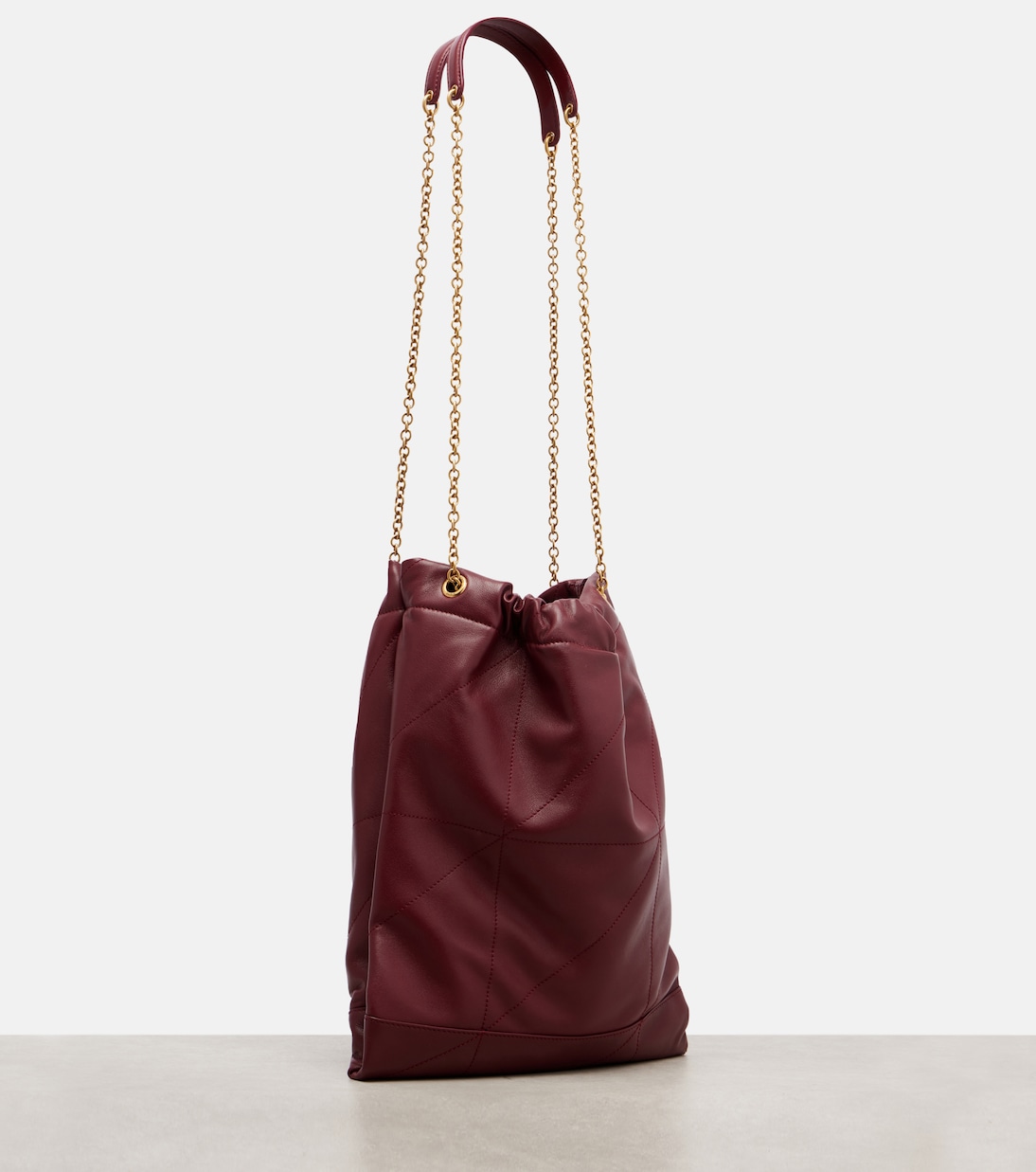 Jamie Cassandre Large leather shoulder bag | Saint Laurent