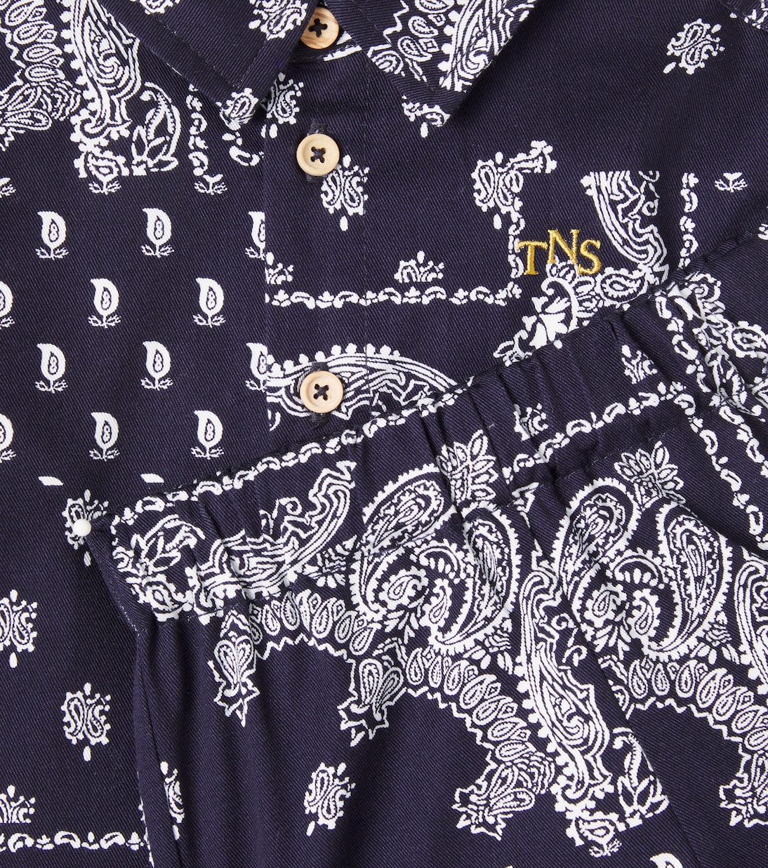 Baby Luis cotton shirt and pants set | The New Society