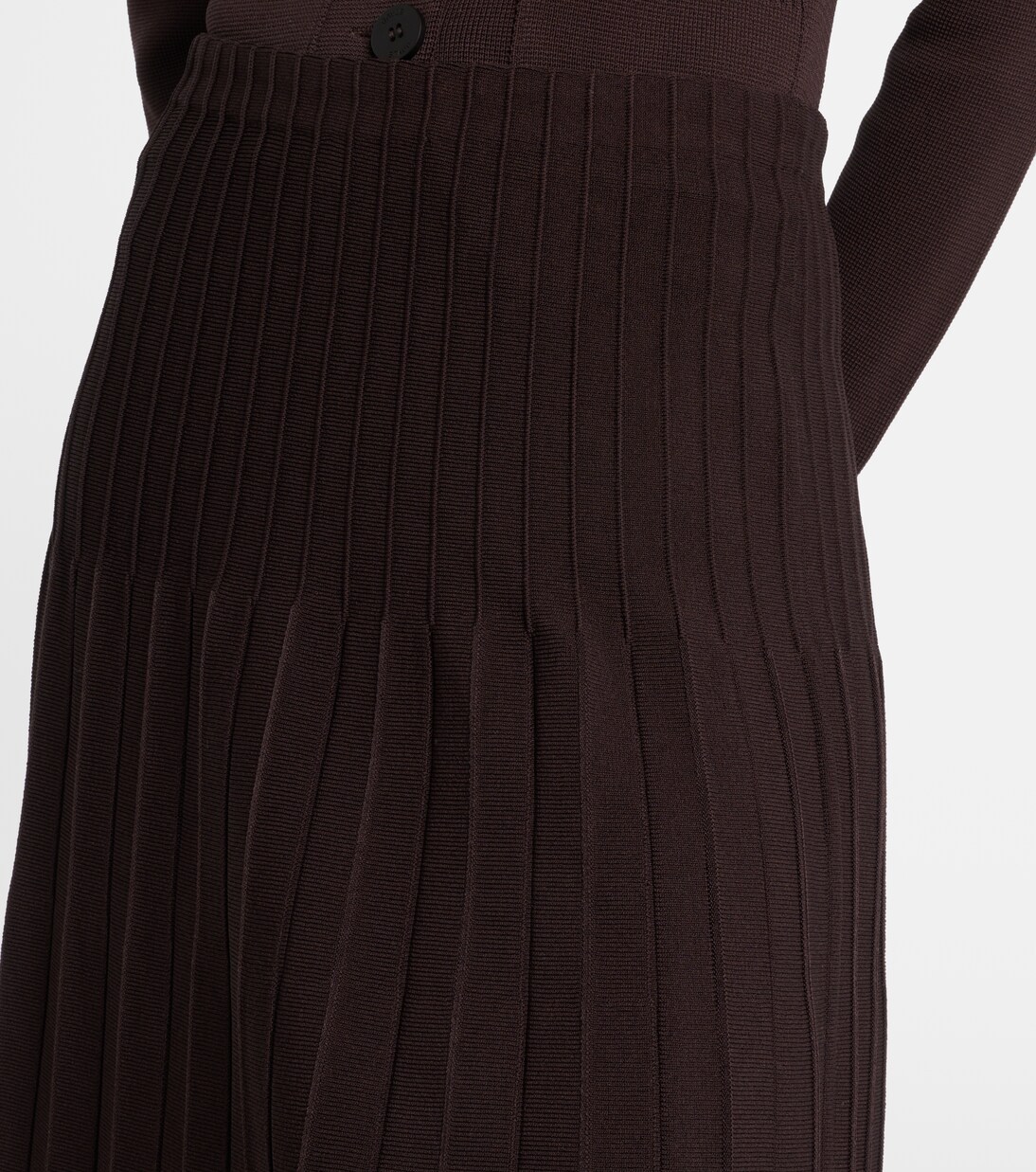 Lena pleated midi skirt | Staud