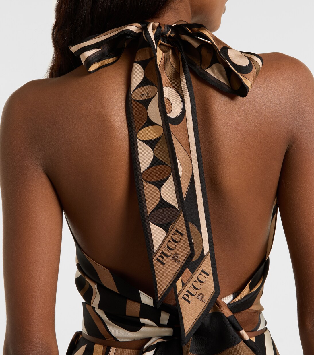 Top Marmo aus Seidensatin | Pucci