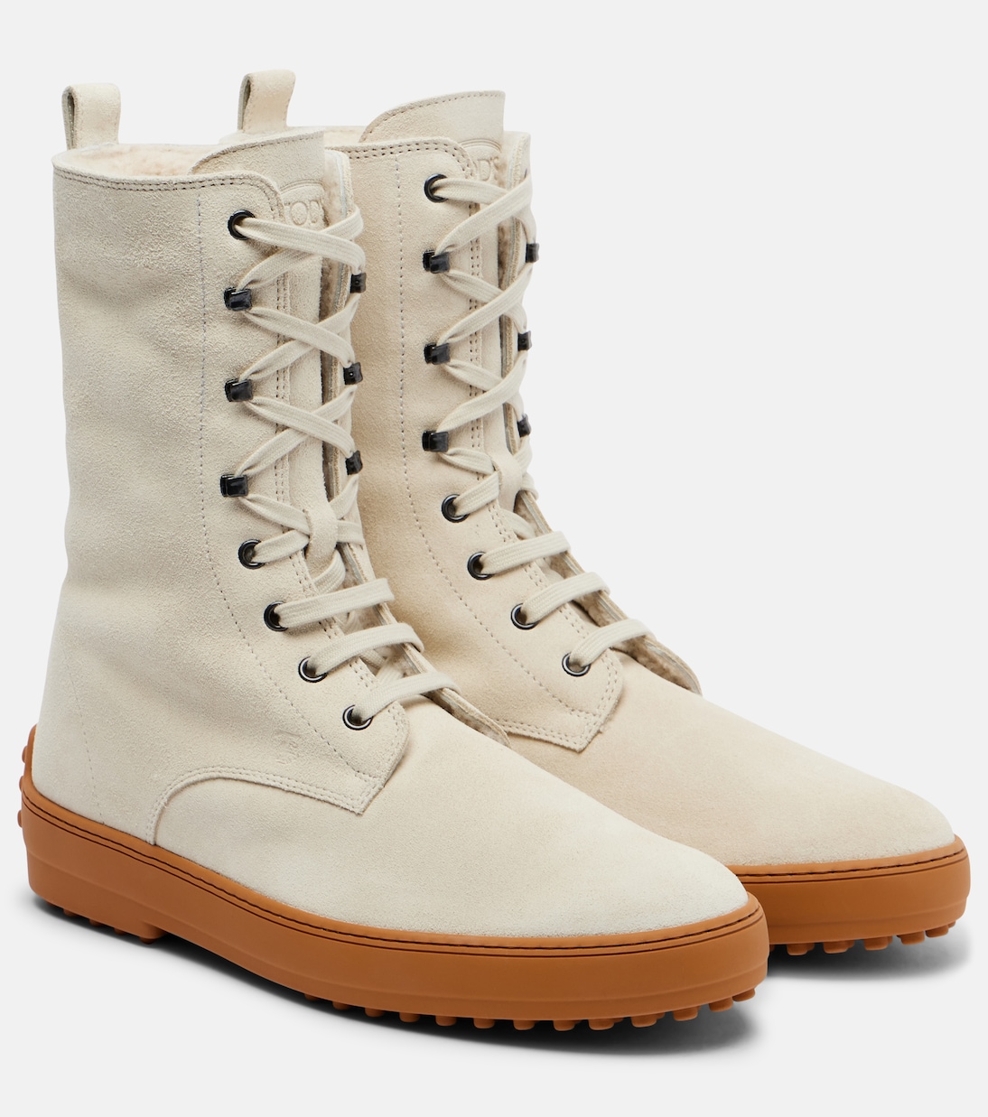 Schnürstiefel Winter Gommino aus Veloursleder | Tod's