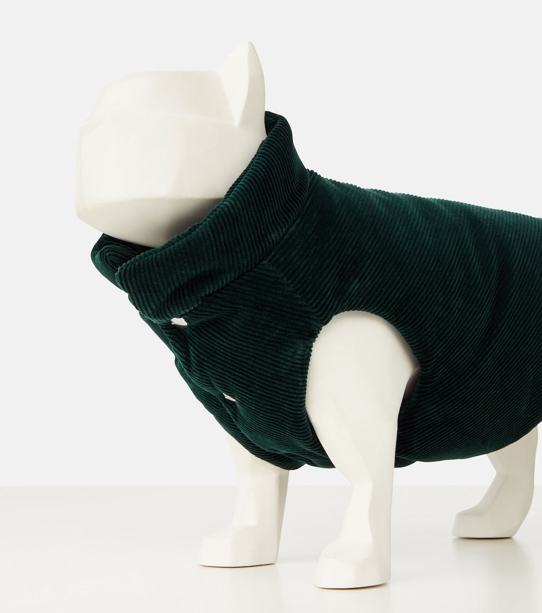 Reversible corduroy dog coat | Gucci