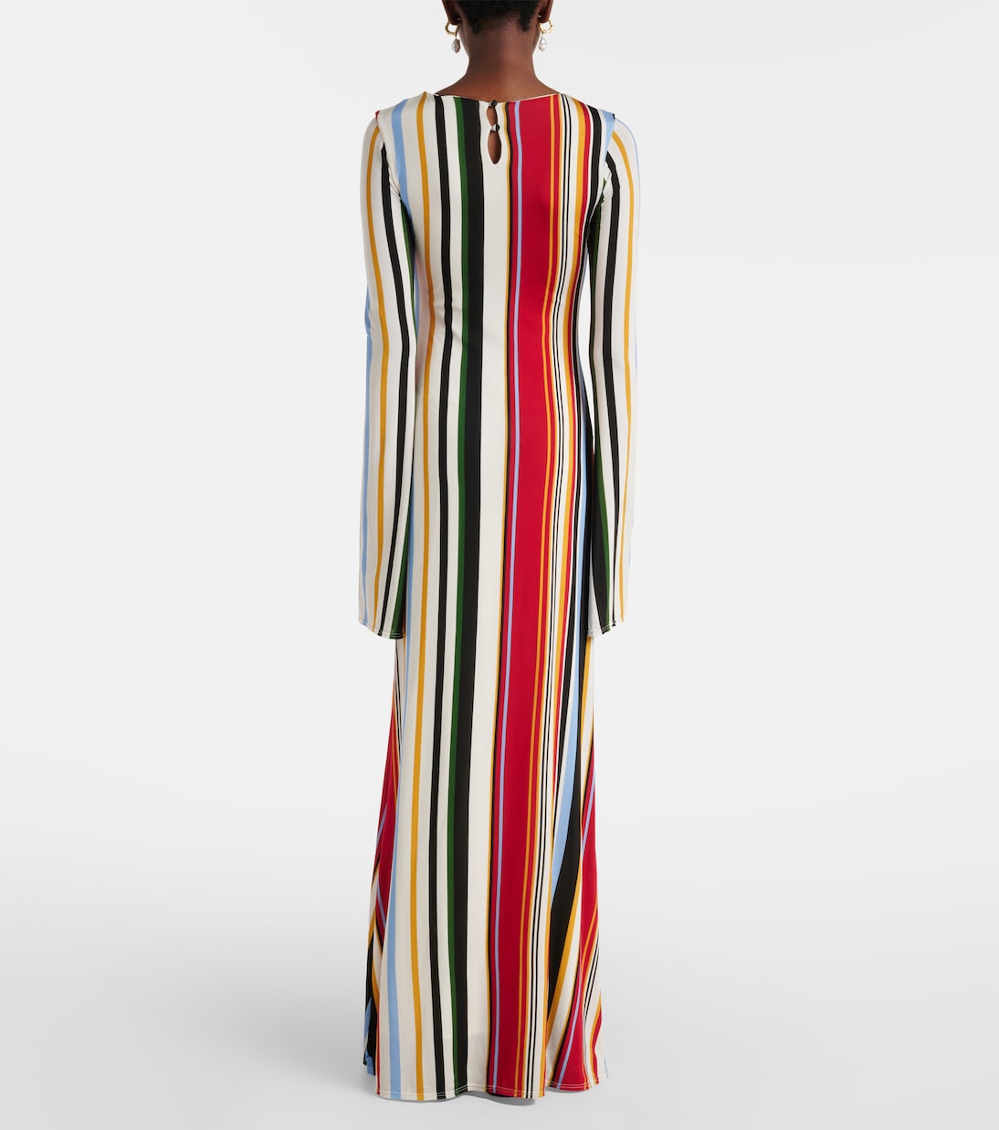 Amay striped jersey maxi dress | Cala de la Cruz