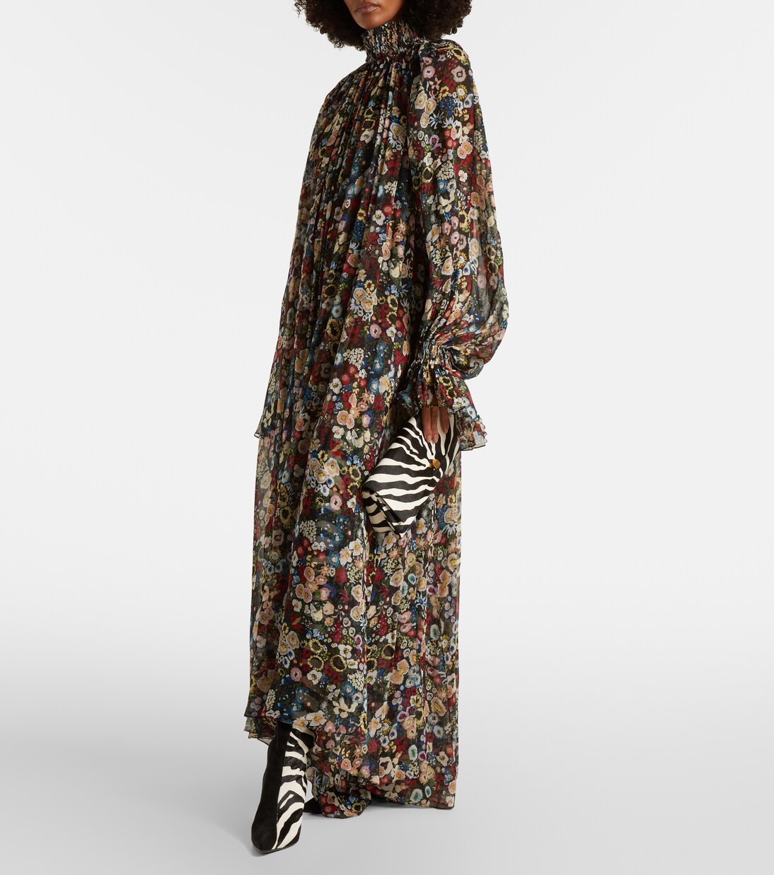 Harvey 85 calf hair over-the-knee boots | Khaite