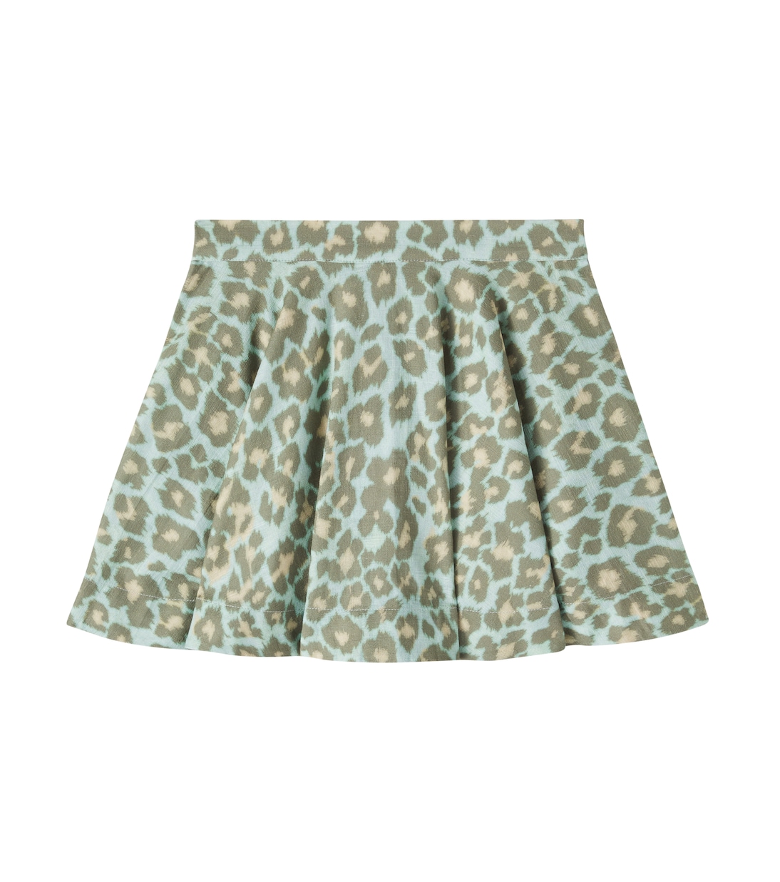 Leopard-print cotton skirt | Zimmermann Kids