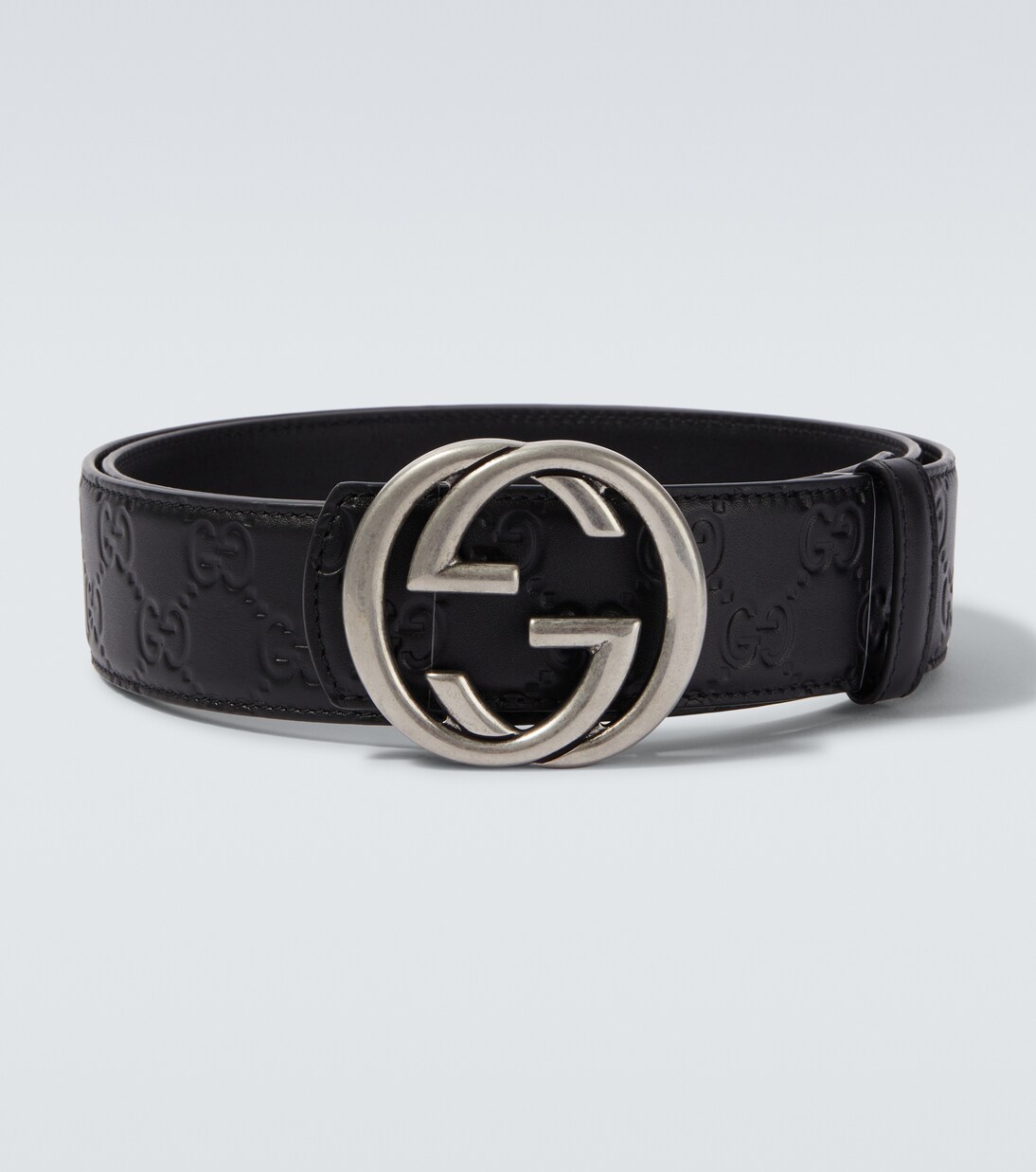 Gürtel Interlocking G aus Leder | Gucci
