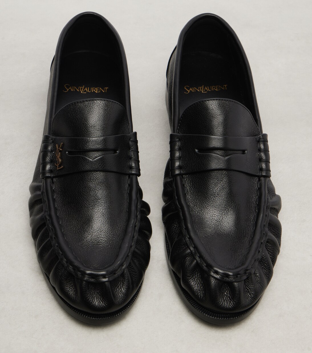 Le Loafer 레더 페니 로퍼 | Saint Laurent