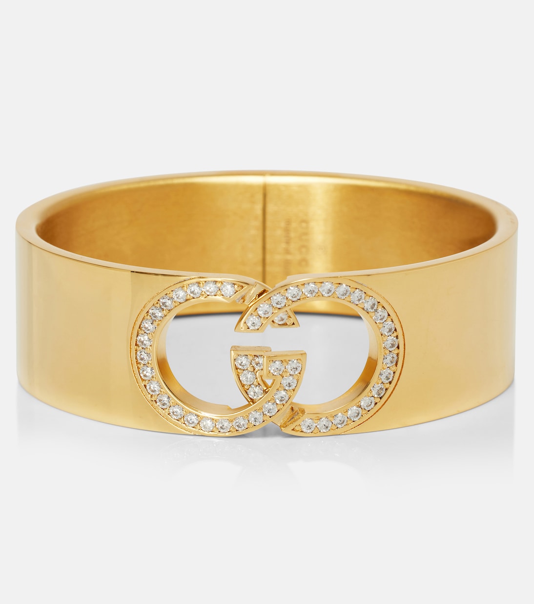 GG crystal-embellished bangle | Gucci