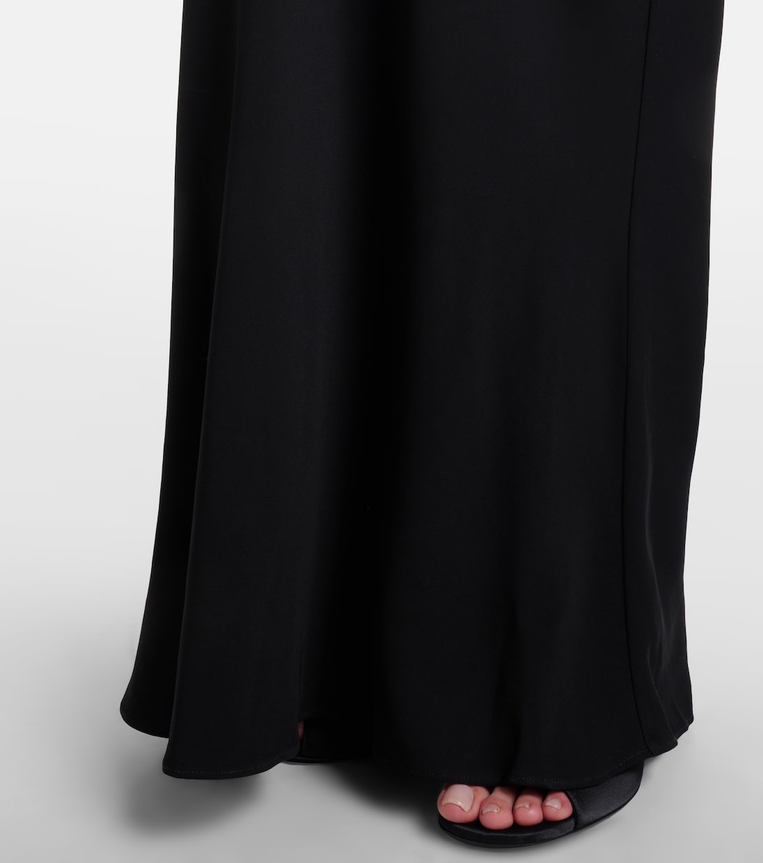 Cutout lace-trimmed jersey gown | Christopher Esber