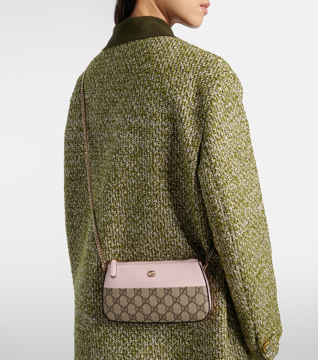 Schultertasche GG Marmont Mini mit Leder | Gucci