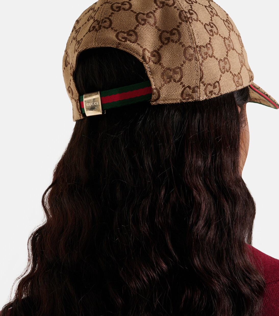 GG Supreme Canvas cotton-blend baseball cap | Gucci