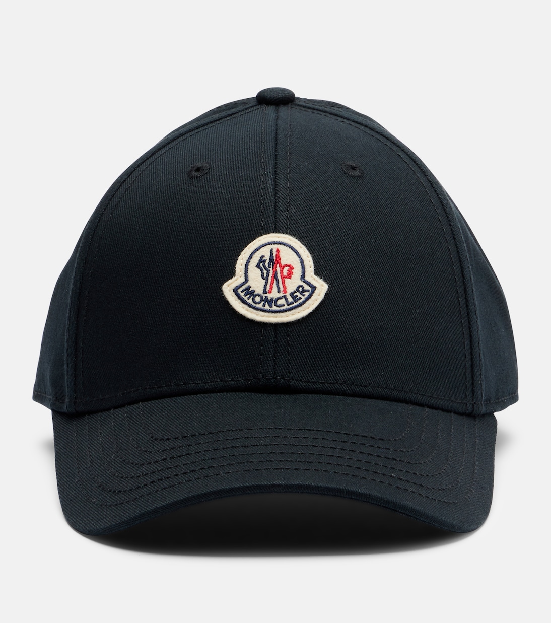 Logo cotton baseball cap | Moncler