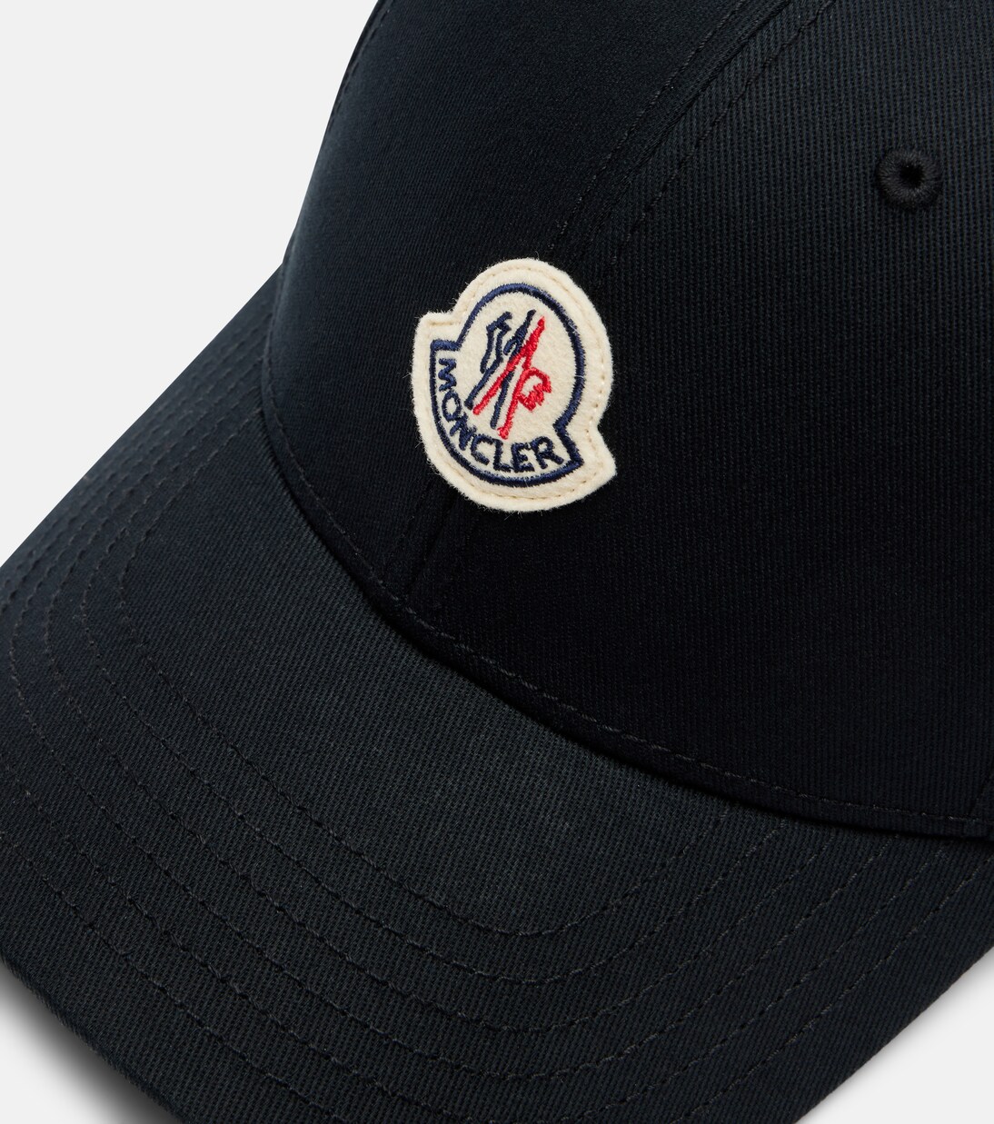 Logo cotton baseball cap | Moncler