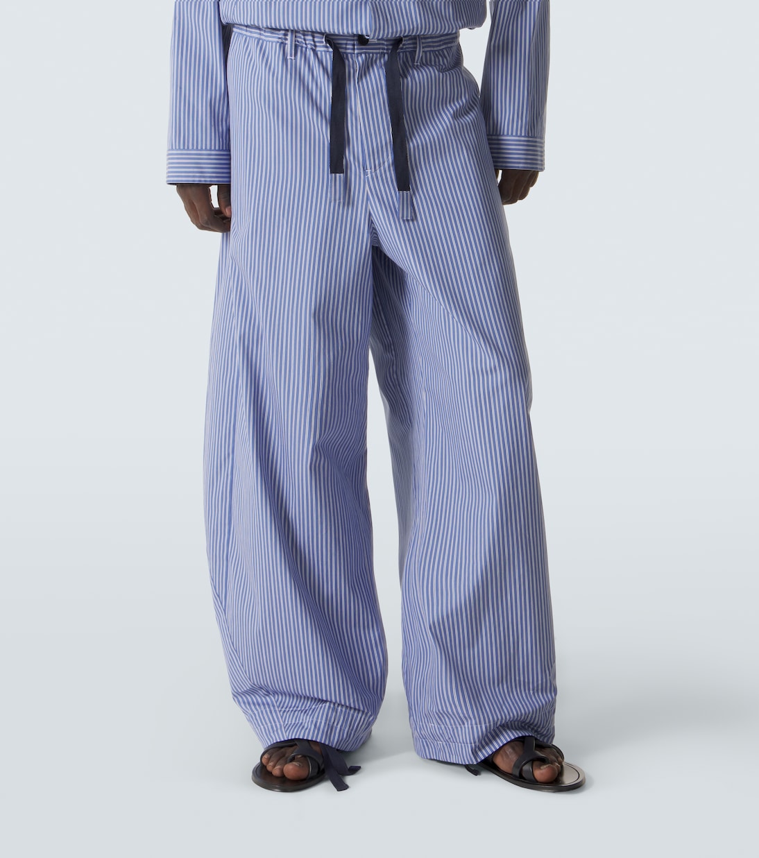 Weite Hose aus Baumwollpopeline | Sacai