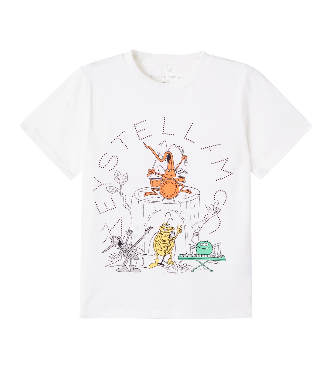 Logo printed cotton jersey T-shirt | Stella McCartney Kids