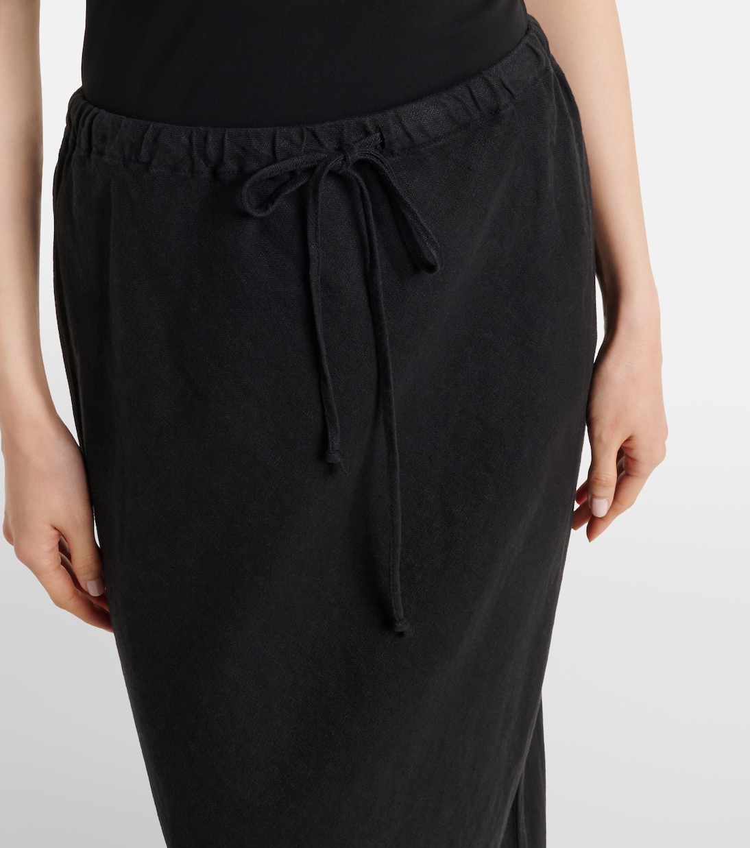 Maxirock Beka aus Leinen | Velvet