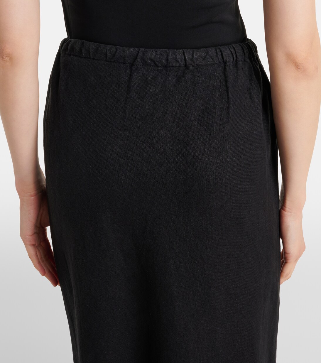 Maxirock Beka aus Leinen | Velvet