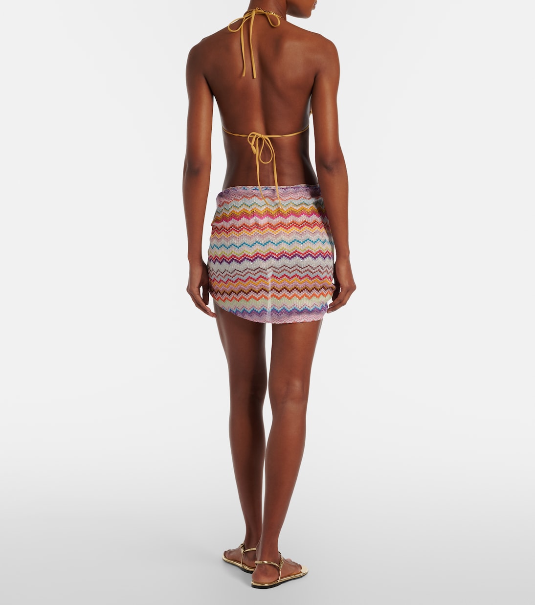 Zigzag beach cover-up | Missoni