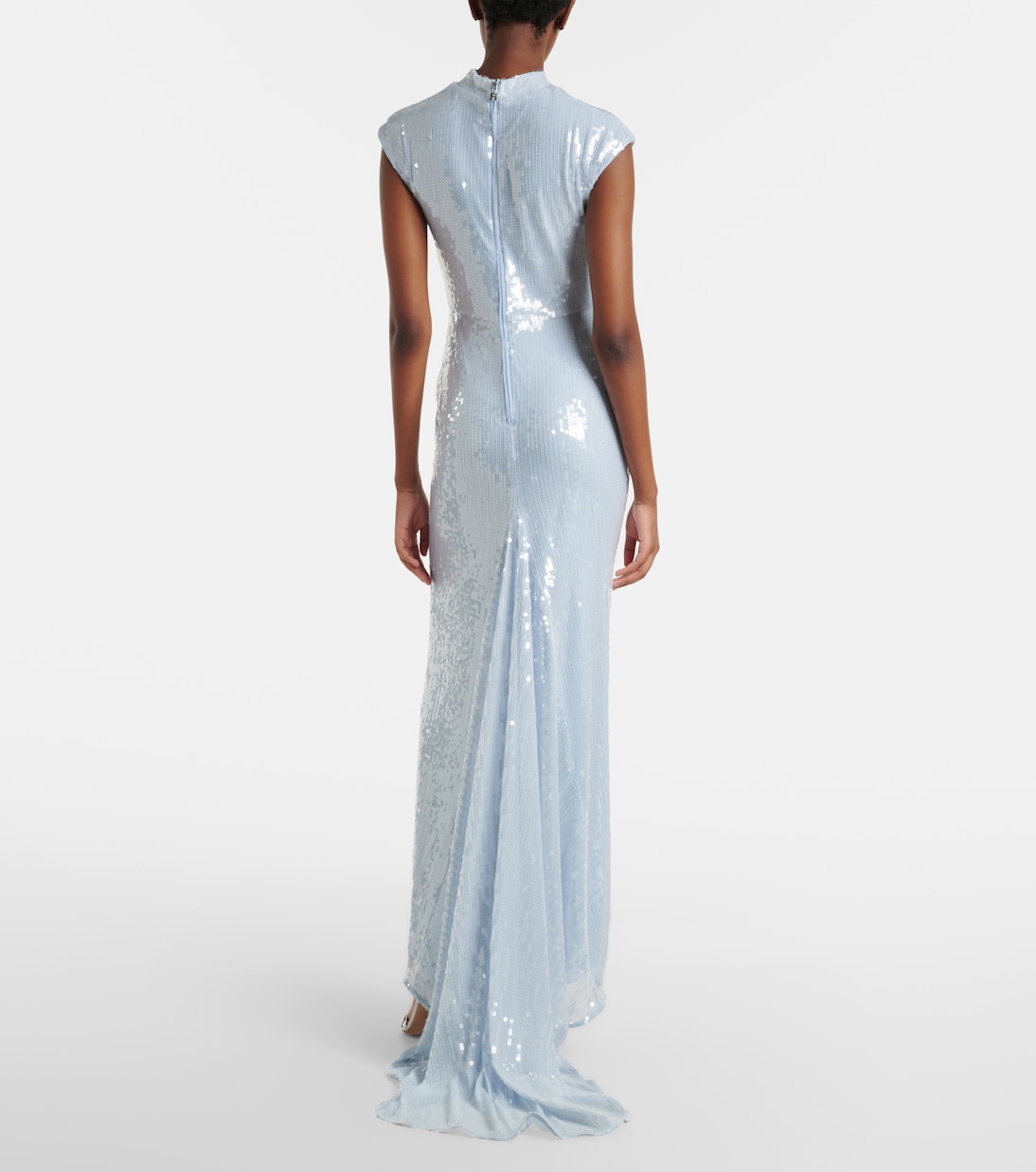 Robe mit Pailletten | Rotate