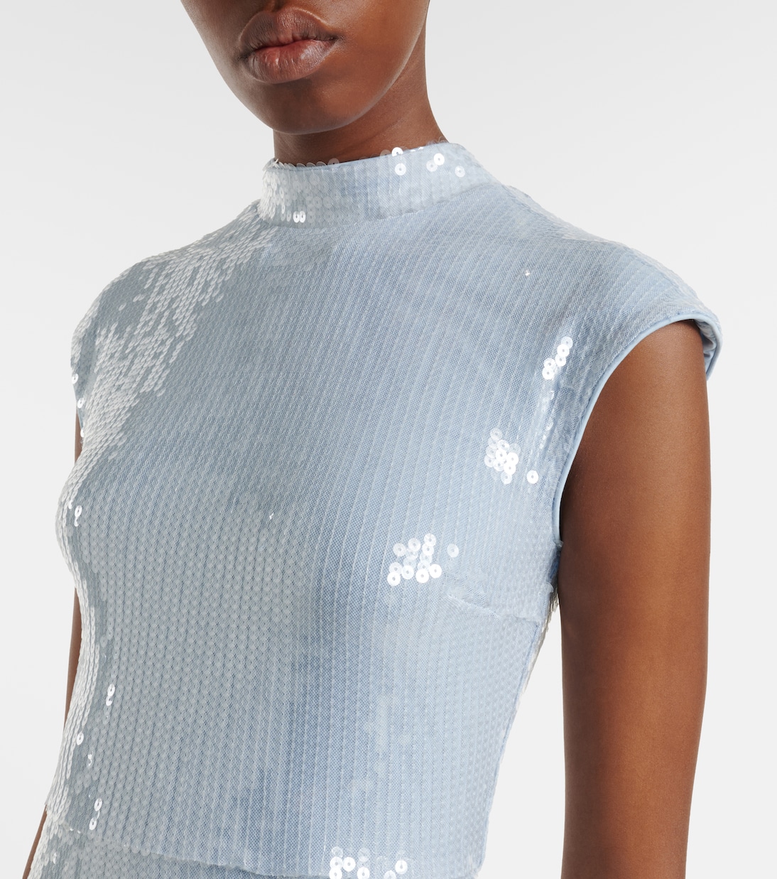 Robe mit Pailletten | Rotate