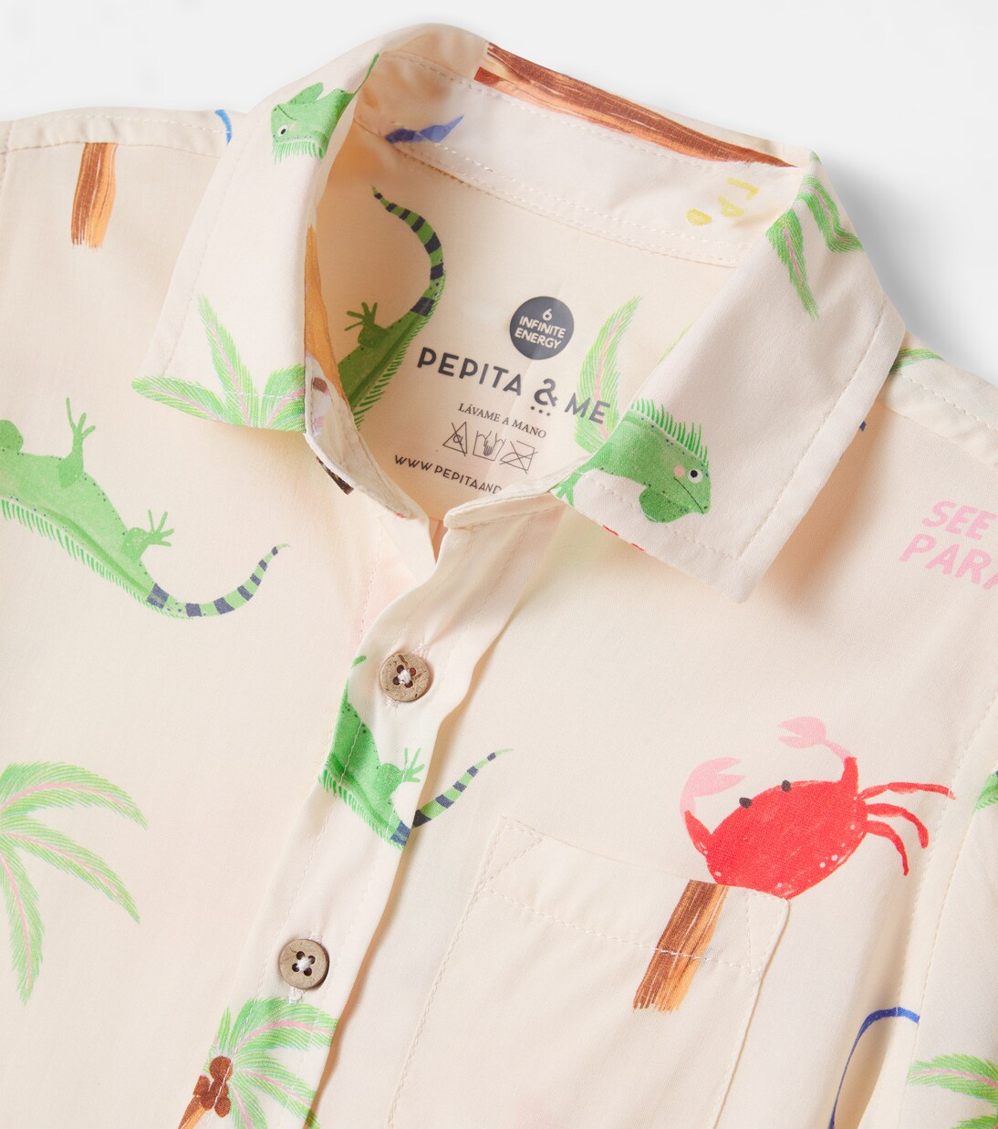 Bedrucktes Hemd | Pepita&Me